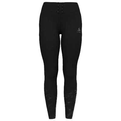 Abbildung von ODLO Essential Tights, Damen, Größe: XL, Black
