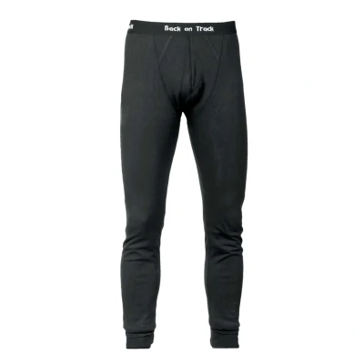 Abbildung von Back on Track Lange Unterhose PP Herren Schwarz M, 46 48