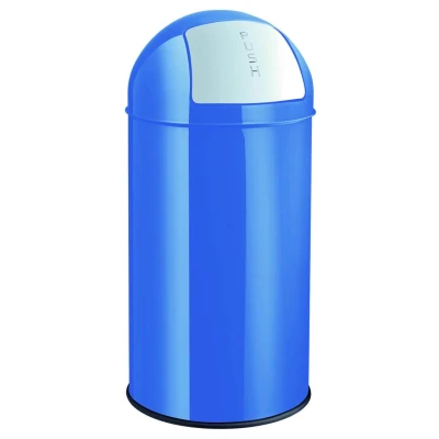 Abbildung von helit H2401734 Push Abfallbehälter „the dome“ 30 L, blau