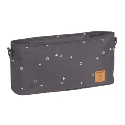 Abbildung von LÄSSIG Kinderwagen Tasche Casual, Buggy Organizer, Universe Anthracite, für oder Buggy, PETA approved vegan
