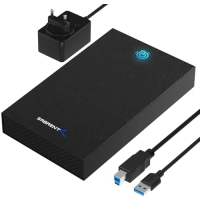 Abbildung von SABRENT Dockingstationen für Festplatten 2,5 3,5 Zoll SATA HDD &amp; SSD USB A 5Gbps (EC KSL3)