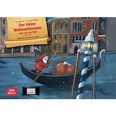 Abbildung von Der kleine Weihnachtsmann reist um die Welt. Kamishibai Bildkartenset: Entdecken Erzählen Begreifen: Bilderbuchgeschichten. Mit dem Erzähltheater ... für unser Erzähltheater)