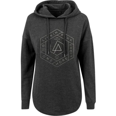 Abbildung von Merchcode Linkin PARK OML Kapuzenpullover, Damen, Größe: XS, Charcoal