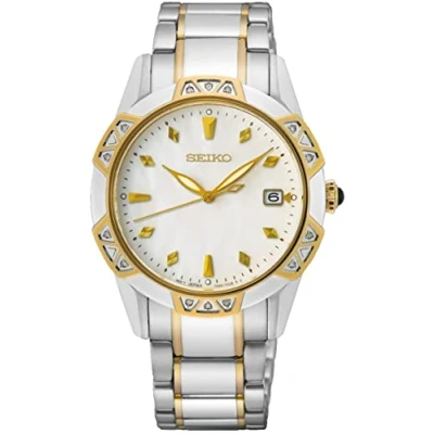 Abbildung von Seiko Uhr, Damen, Größe: One Size, Gold coloured