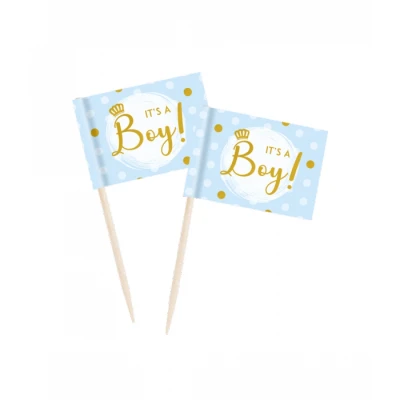 Abbildung von It&#039;s A Boy Party Prickers 50 Stück