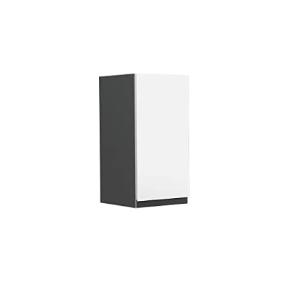 Abbildung von Vicco Hängeschrank R Line, Weiß/Anthrazit, 30 cm J Shape