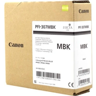 Abbildung von Canon PFI 307MBK Mattschwarz Druckerpatrone