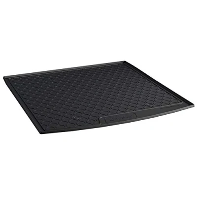 Abbildung von Rubbasol (Gummi) Kofferraumwanne kompatibel mit Volkswagen Golf VII Variant 2012 2020 (Höhe Ladeboden), Schwarz