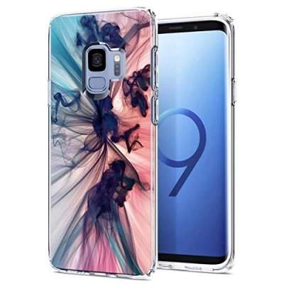 Abbildung von Verco Handyhülle für Samsung S9 Case, Premium Muster Handy Cover Galaxy Hülle weiches Flexibles TPU Abstract