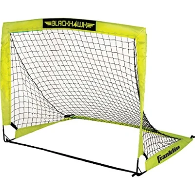 Abbildung von Franklin Sports Blackhawk Portable Soccer Goal Pop Up and Net Indoor or Outdoor Folds for Storage 4&#039;x3&#039;