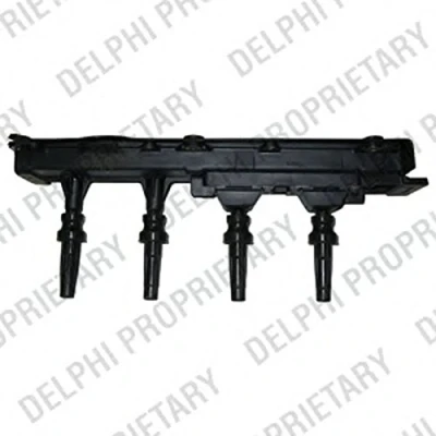 Abbildung von DELPHI CE20024 12B1 Zündspule 4 polig 12V CITROËN: Xsara Picasso, Evasion, Schrägheck, PEUGEOT: 306 Cabrio, 406 Limousine, Schrägheck