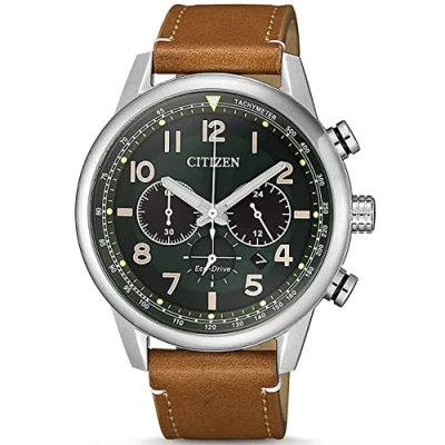 Abbildung von Citizen Chronograph, Herren, Größe: One Size, Brown