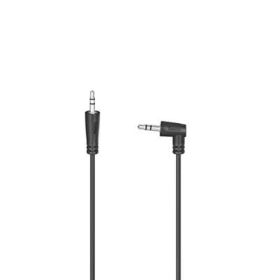 Abbildung von Hama Audiokabel, f. Klinkenstecker 3,5 mm, 90 Grad Stereo, 1,5 m