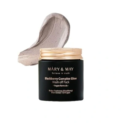 Abbildung von Mary May Vegan Blackberry Complex Glow Wash off Pack 125g