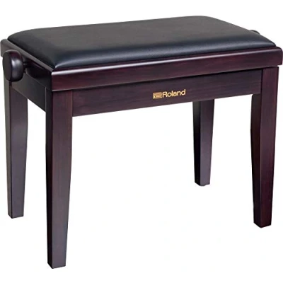 Abbildung von Roland Klavierbank in Palisander Ausführung mit gepolstertem Vinyl Sitz RPB 200RW, Holz, Rosa, 1