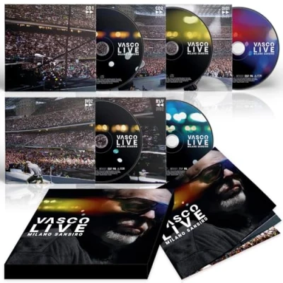 Abbildung von Vasco Live Milano Sansiro Box 2CD+2DVD+Blu Ray