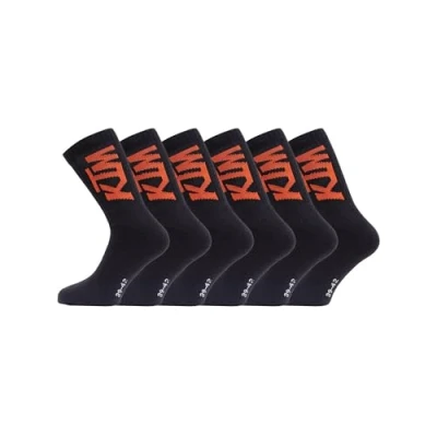 Abbildung von KTM Herren Hohe KTM/1/CHSX6 Socken, Pack 6 x N schwarz, 39 42