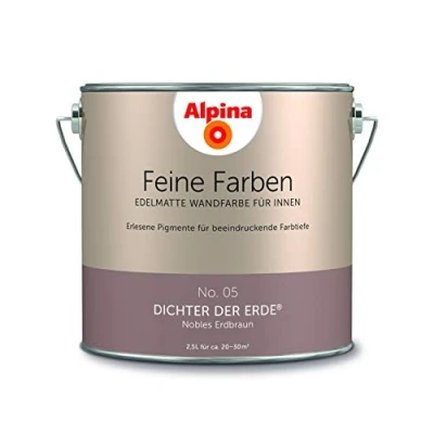 Abbildung von Alpina Wandfarbe Feine Farben No. 05 Dichter der Erde 2,5 L