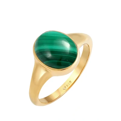 Abbildung von Elli Statement Ring goldcoloured, Damen, Größe: 54, Gold coloured