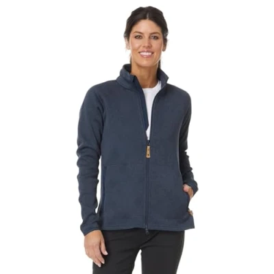 Abbildung von Fjallraven 83520 Övik Fleece Zip Sweater W Sweatshirt womens Navy XL