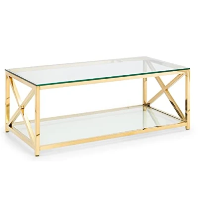 Abbildung von Julian Bowen Miami Couchtisch Gold
