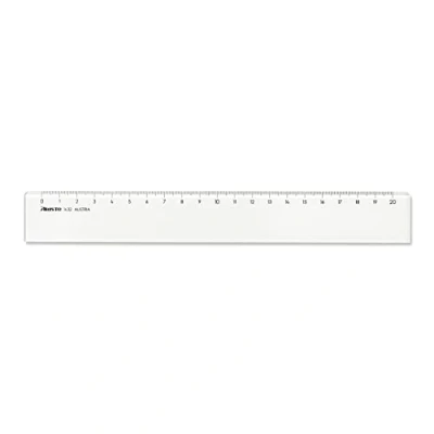 Abbildung von Aristo AR1432 Lineal (Plexiglas, 20 cm) glasklar