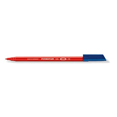 Abbildung von STAEDTLER 326 2 Fasermaler Noris Club, circa 1.0 mm, auswaschbar, 10 Stück im Kartonetui, rot