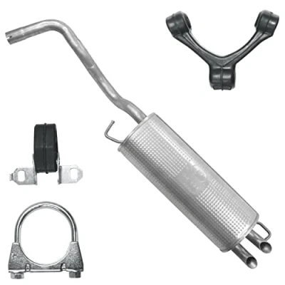Abbildung von Endtopf Auspuff für A3 8L Leon 1 I Golf 4 IV New Beetle 1.6 1.9 SDI