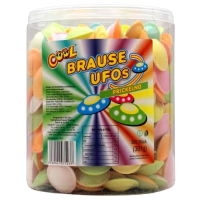 Abbildung von Cool Brause Ufos, 4er Pack (4 x 381g)