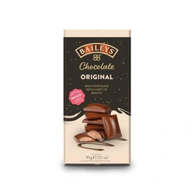 Abbildung von Baileys Chocolate Truffle Bar, zartschmelzende Schokoladentafel, gefüllt mit Likör, 1 x 90g