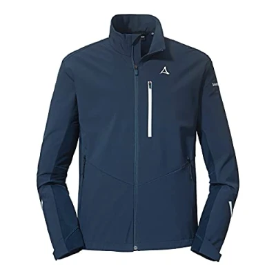 Abbildung von Schöffel Rinnen Softshelljacke, Herren, Größe: 50R, Blau