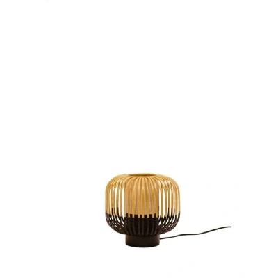Abbildung von Forestier Bamboo Light S Tischlampe 24 cm schwarz