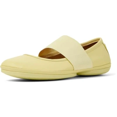 Abbildung von Camper Right NINA Riemchenballerina, Damen, Größe: 37, Pastel gelb Schuhe
