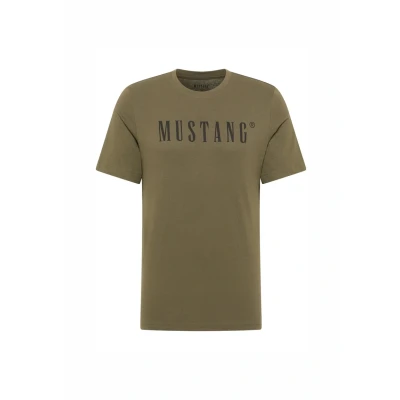 Abbildung von Mustang Tshirt print, Herren, Größe: Medium, Grün
