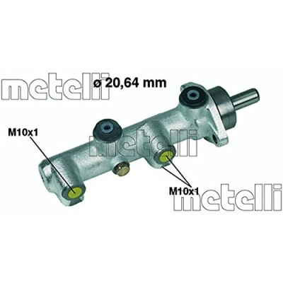 Abbildung von CIFAM 202 129 Hauptbremszylinder 20,64mm Gusseisen