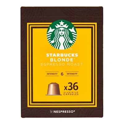 Abbildung von Starbucks Blonde Espresso Roast Big Pack für Nespresso (1 x 36 Kapseln)