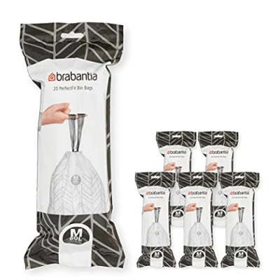 Abbildung von Brabantia Müllbeutel Code M 60 Liter (120 Stück)