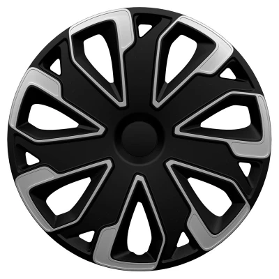 Abbildung von AutoStyle PP 5475SB Radblenden 15Zoll schwarz/silber