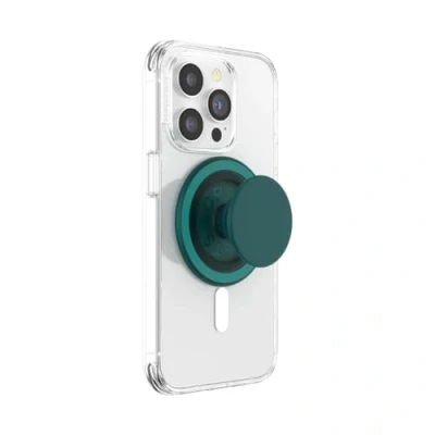 Abbildung von PopSockets: PopGrip Round für MagSafe Inklusive Adapterring Ausziehbarer Sockel und Griff mit einem Austauschbarem Top Smartphones Hüllen Fresh Pine