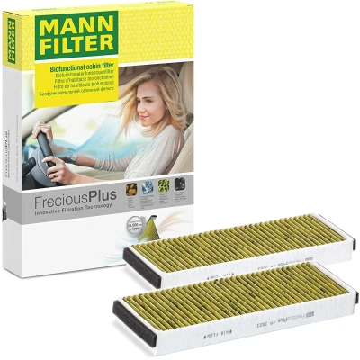 Abbildung von MANN FILTER FP 3023 2 Innenraumfilter AUDI: A6 C6 Limousine, Avant, R8 Coupe, LAMBORGHINI: Gallardo Spyder, Coupe