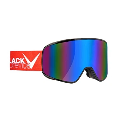 Abbildung von Black Crevice Erwachsene Skibrille Planai, schwarz/Rot/Weiß, One Size…
