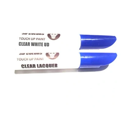 Abbildung von SD COLORS 12 ml Touch Up Farbe, Klarlack und Grundierung mit Pinsel Clear White (UD) Kompatibel KIA Kratzer, Chips Lackreparatur