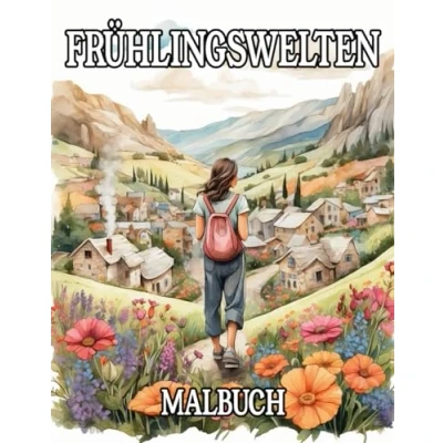 Abbildung von Frühlingswelten Malbuch: Frühling Ausmalbuch für Erwachsene und Jugendliche mit 50 Motiven zur Entspannung mehr Achtsamkeit