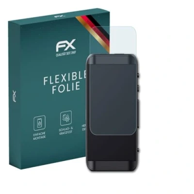 Abbildung von atFoliX Schutzfolie kompatibel mit FiiO BTR15 Folie, ultraklare und flexible FX Displayschutzfolie (3X)