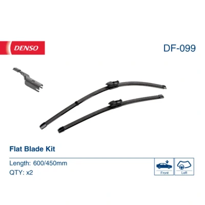 Abbildung von Scheibenwischer Denso DF 099 Flachbalkenwischblatt MAZDA: 6 Kombi, CX 5 II, Limousine