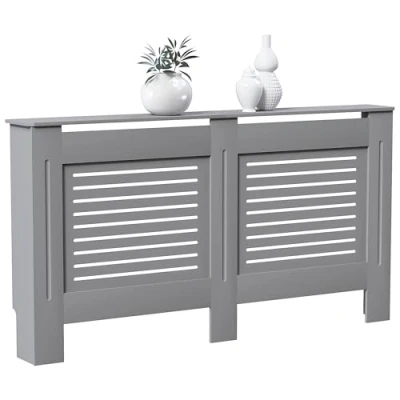 Abbildung von Vida Designs Kommoden &amp; Sideboards, Mitteldichte Holzfaserplatte, Grau, Groß