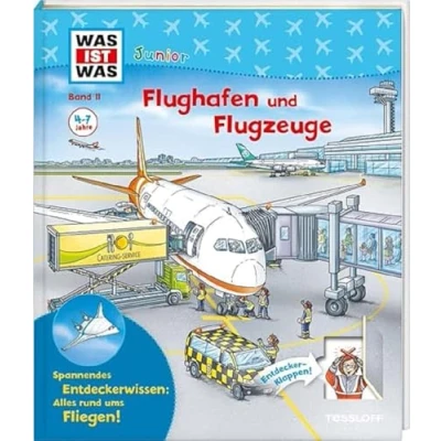 Abbildung von WAS IST Junior Band 11 Flughafen und Flugzeuge (WAS Sachbuch, 11)