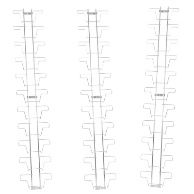 Abbildung von GERSO 3er Pack Glückwunschkarten Wandleiste Querformat 180 x 130 mm mit 11 Fächern