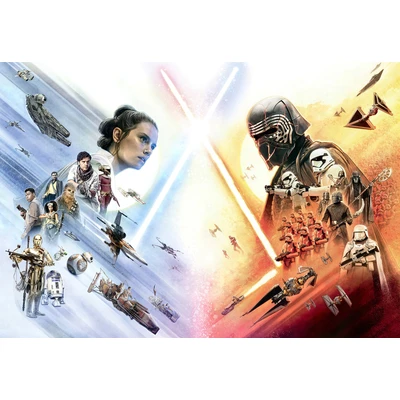 Abbildung von Komar Fototapete &quot;STAR WARS EP9 Movie Poster Wide&quot;, 368x254 cm (Breite x Höhe), inklusive Kleister
