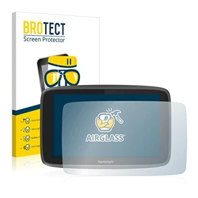 Abbildung von BROTECT Schutzglas für TomTom Go 6200 Schutzfolie Panzer Folie Glas [Extrem Kratzfest 9H, Anti Fingerprint, Ultra Transparent]